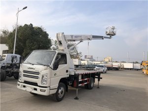 國六江鈴18米伸縮臂高空作業車